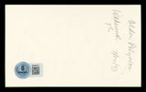 Sonics Olden Polynice Authentic Signed 3x5 Index Card Autographed BAS #BN06515