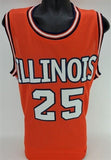 Nick Anderson Signed Illinois Fighting Illini Jersey "Mr. Basketball" (JSA COA)
