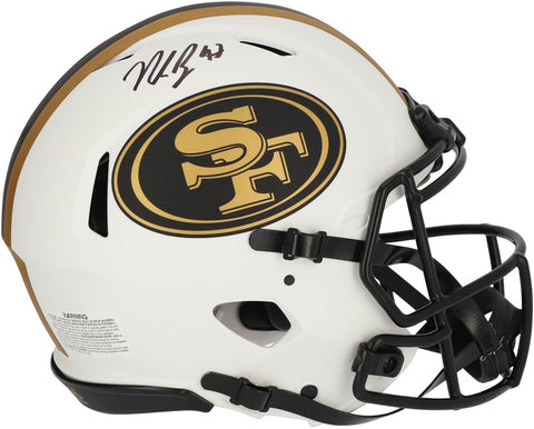 Nick Bosa 49ers Signed Riddell Lunar Eclipse Alternate Speed Authentic Helmet
