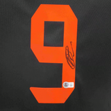 Filippo Inzaghi Signed AC Milan Away Soccer Jersey #9 with Beckett Witness