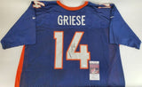Brian Griese Signed Denver Bronco Nike Replica Jersey (JSA COA) 2000 Pro Bowl QB