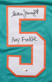 Sean Young Signed Jersey Inscribed "Ray Finkle" (JSA) Ace Ventura / Dolphins