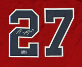 Austin Riley Signed Atlanta Custom Red Jersey