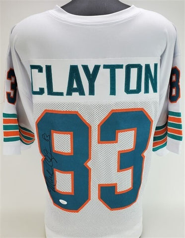 Mark Clayton Signed Miami Dolphins Jersey (JSA COA) 5xPro Bowl Wide Receiver