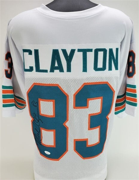 Mark Clayton Signed Miami Dolphins Jersey (JSA COA) 5xPro Bowl Wide Receiver