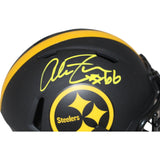 Alan Faneca Signed Pittsburgh Steelers Eclipse Mini Helmet Beckett 43016