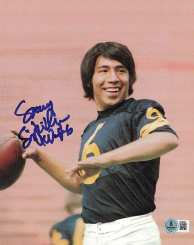 Sonny Sixkiller Autographed 8x10 Photo Washington Huskies Beckett QR #BS36891