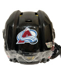 Cale Makar Autographed/Inscribed 2022 SC Champs AV's Helmet *AS-IS" Fanatics COA