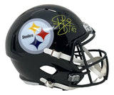 Troy Polamalu Signed Pittsburgh Steelers Full Size Speed Replica Helmet BAS ITP