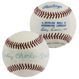 Yankees Mickey Charles Mantle Authentic Signed Oal Baseball PSA & BAS LOAs