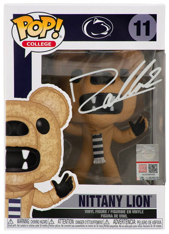 Drew Allar Signed Penn State Nittany Lions Mascot Funko Pop #11 - (SCHWARTZ COA)