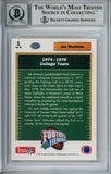Joe Montana Signed 1991 Upper Deck Heroes 1/9 Trading Card BAS 10 Slab 37503
