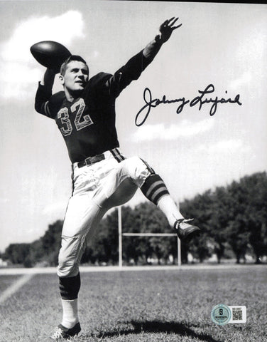 Johnny Lujack Autographed Signed 8x10 Photo Notre Dame Beckett QR #BS12867