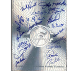 Yogi Berra, Lou Piniella, David Wells Signed Yankees 100th Anniversary Program