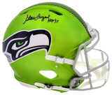 STEVE LARGENT AUTOGRAPHED SEAHAWKS FLASH FULL SIZE AUTHENTIC HELMET MCS 210459