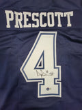 DAK PRESCOTT AUTOGRAPHED SIGNED PRO STYLE XL CUSTOM JERSEY W/ BECKETT QR