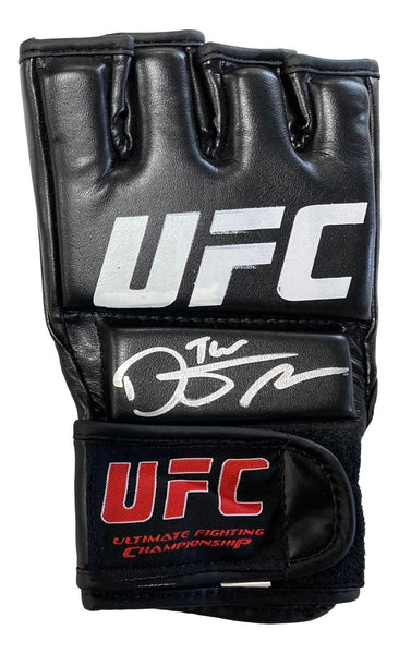 Dustin Poirier Signed UFC Fight Glove The Diamond Inscribed SI COA