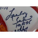 Lee Roy Selmon +4 Tampa Bay Buccaneers Signed 75-96 Mini Helmet Beckett 57261