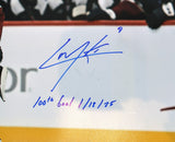 Cale Makar Autographed & Inscribed "100th Goal 1/18/25" 16x20 Photo Fanatics COA