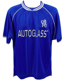 Gianfranco Zola Signed Chelsea Home Soccer Jersey #25 with Beckett COA