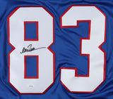 Andre Reed Signed Buffalo Bills Jersey (JSA) 7xPro Bowl Wide Receiver / HOF 2006