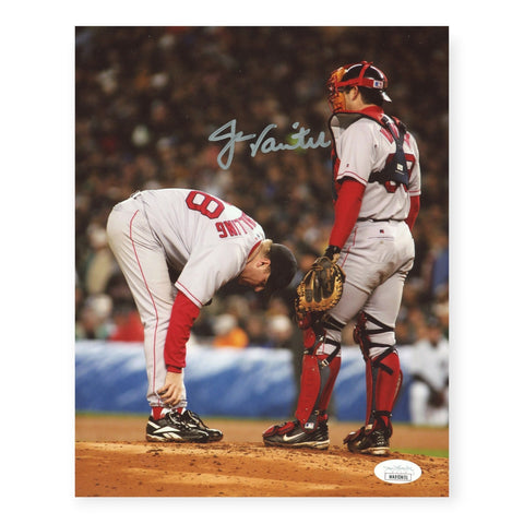 Jason Varitek Boston Red Sox Signed Autographed 8x10 Photograph JSA