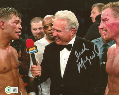 Boxing Micky Ward "Irish" Authentic Signed 8x10 Photo Autographed BAS #BF06280