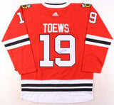 Jonathan Toews Signed Chicago Blackhawks Adidas Style Captain's Jersey (JSA COA)
