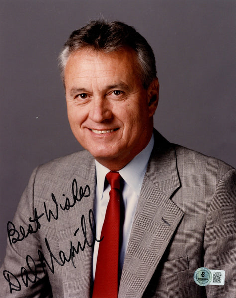 Dal Maxvill Autographed/Signed St Louis Cardinals 8x10 Photo Beckett 57637