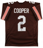 Amari Cooper Signed Cleveland Browns Jersey (Beckett) Pro Bowl Wide Receiver