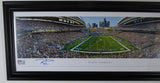 RUSSELL WILSON AUTOGRAPHED SIGNED FRAMED SEAHAWKS PANORAMIC PHOTO RW HOLO 131941