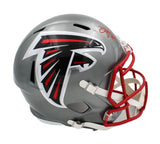 Drake London Signed Atlanta Falcons Speed Full Size Flash NFL Helmet
