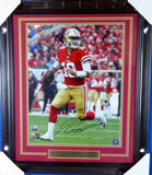 JIMMY GAROPPOLO AUTOGRAPHED FRAMED 16X20 PHOTO 49ERS TRI-STAR & BECKETT 135256