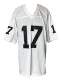 Davante Adams Signed Custom White Pro-Style Football Jersey BAS ITP