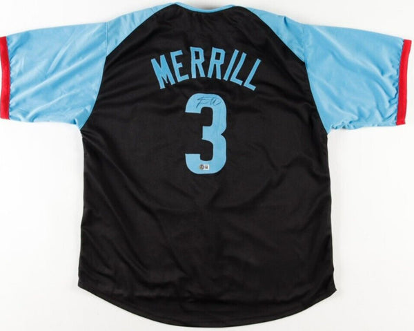 Jackson Merril Signed San Diego Padres 2024 N. L. All Star Game Jersey (Beckett)