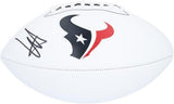 Will Anderson Jr. Houston Texans Autographed Franklin White Panel Football