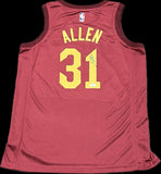 Jarrett Allen Signed Jersey PSA Cleveland Cavaliers Autographed