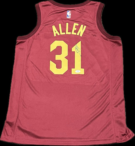 Jarrett Allen Signed Jersey PSA Cleveland Cavaliers Autographed