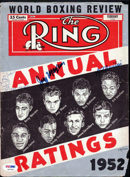 Maxim, Gavilan & Carter Authentic Autographed Magazine Cover John PSA S47566