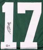 Davante Adams Signed New York Jets Jersey (Beckett) 5xPro Bowl Wide Receiver