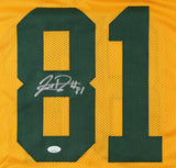 Josiah Deguara Signed Green Bay Packers Throwback Jersey (JSA COA)2020 3rd Rd Pk