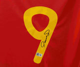 Fernando Torres Signed Spain FC Home Soccer Jersey #9 with Beckett COA