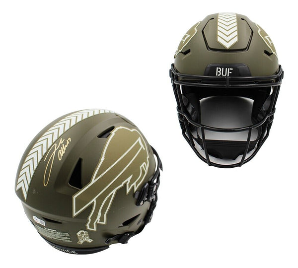 Josh Allen Signed Buffalo Bills Speed Flex Authentic STS NFL Helmet