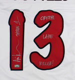 Ari Lehman Signed Friday the 13th Custom White Jersey - Crystal Lake Killer Insc