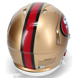 De'Zuan Stribling Autographed 49ers 1996-08 Throwback Authentic Helmet Beckett