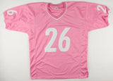 Anthony McFarland Signed Pittsburgh Steelers Breast Cancer Jersey (Beckett COA)