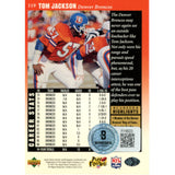 Tom Jackson Autographed/Signed 1997 Upper Deck #119 Trading Card Beckett 59187