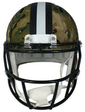 Rashid Shaheed Autographed in Black Saints Camo Full Size Speed Helmet Beckett