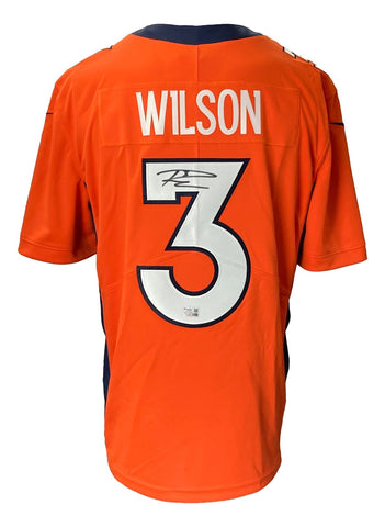 Russell Wilson Signed Denver Broncos Orange Nike Limited Replica Jersey Fanatics