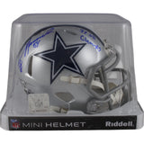 Jay Novacek Autographed/Signed Dallas Cowboys Mini Helmet Beckett Witness 49698